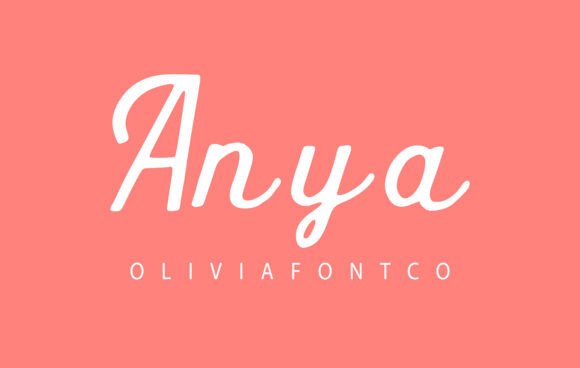 Anya Font for Handmade Creators