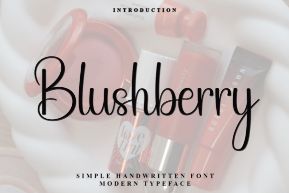 Blushberry: A Script Font for Modern Web Design