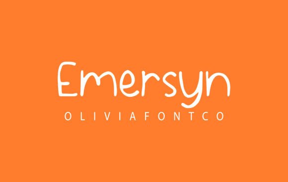 Emersyn: A Romantic Handwritten Font for Creative Branding