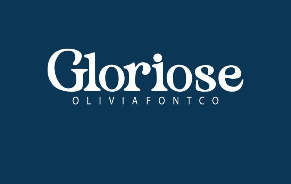 Gloriose: A Script Font for Elegant Web Design