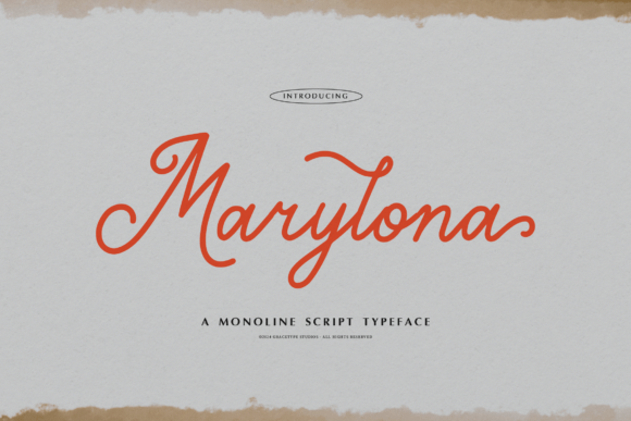 Graceful Type for Handmade Creations