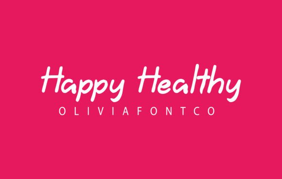 Happy Healthy: A Script Font with Heart and Readability