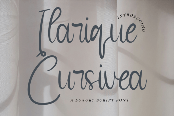 Ilarique Cursivea: A Font That Elevates Your Brand