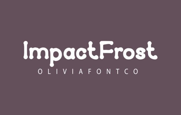 Impactfrost: A Script Font for Creative Campaigns