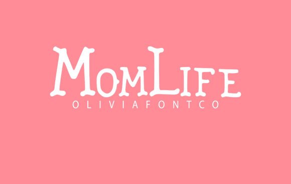 Momlife Font: A Romantic Handwritten Touch for Your Creative Projects