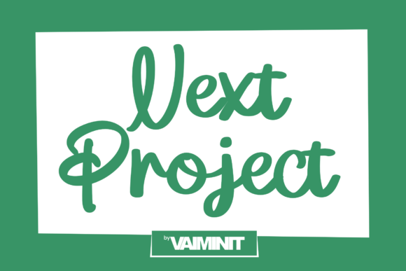 Next Project: A Script Font for Editorial Elegance