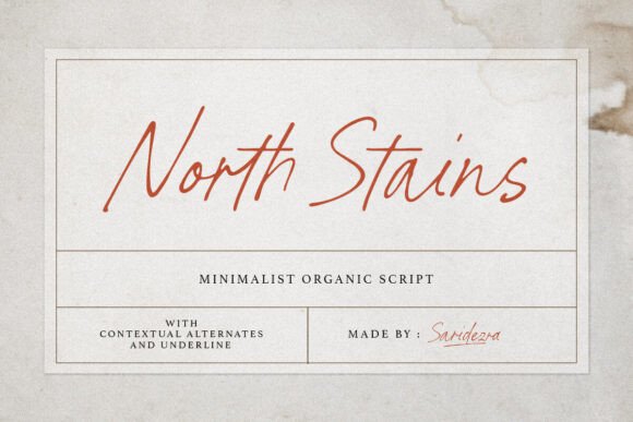North Stains: The Font That Gave My Bakery a New Look