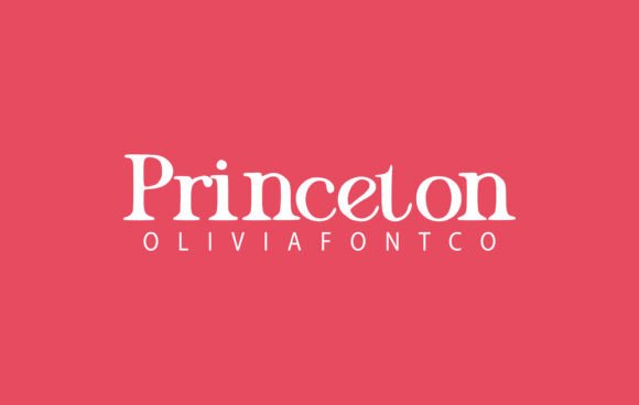Princeton Font: A Romantic Handwritten Touch for Editorial Design