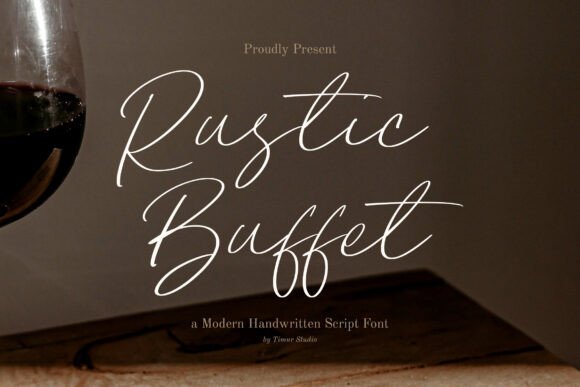 Rustic Buffet: A Font for Timeless Editorial Charm