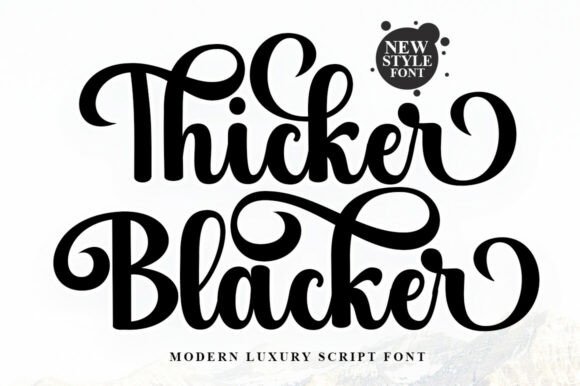 Thicker Blacker: The Font That Elevates Your Digital Brand