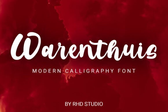 Warenthuis: A Script Font for Modern Web Design